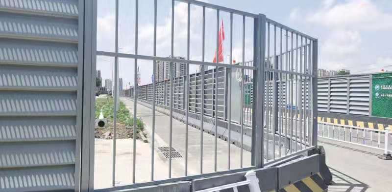 武进装配式百叶钢构围挡（合肥市政围挡）
